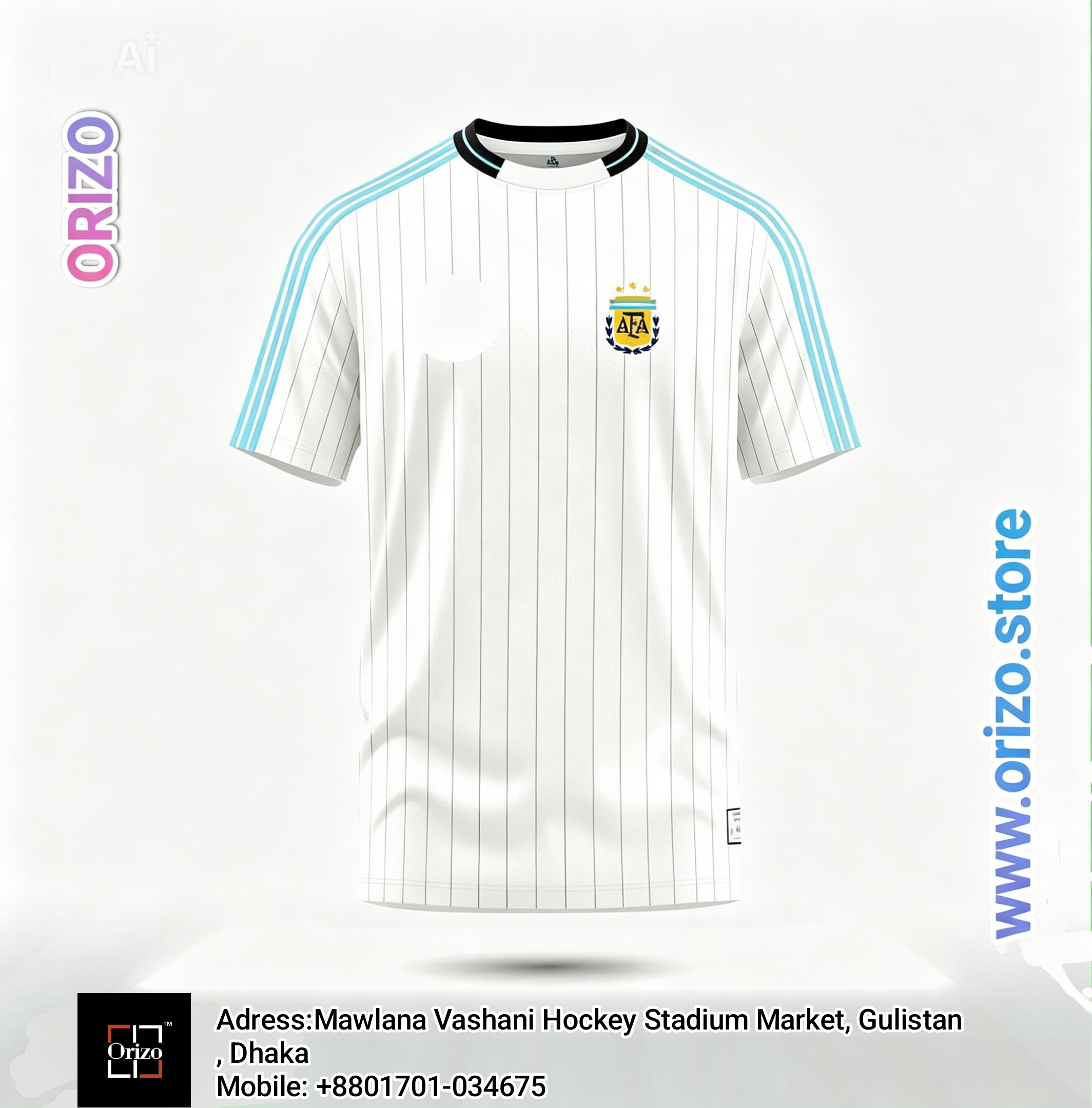 Argentina Fan Kit Jersey 2026